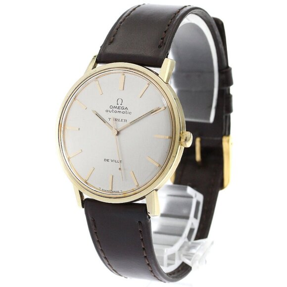 OMEGA TURLER De Ville 165.008 cal.711 Silver Dial Automatic Men's Watch - Picture 7 of 16